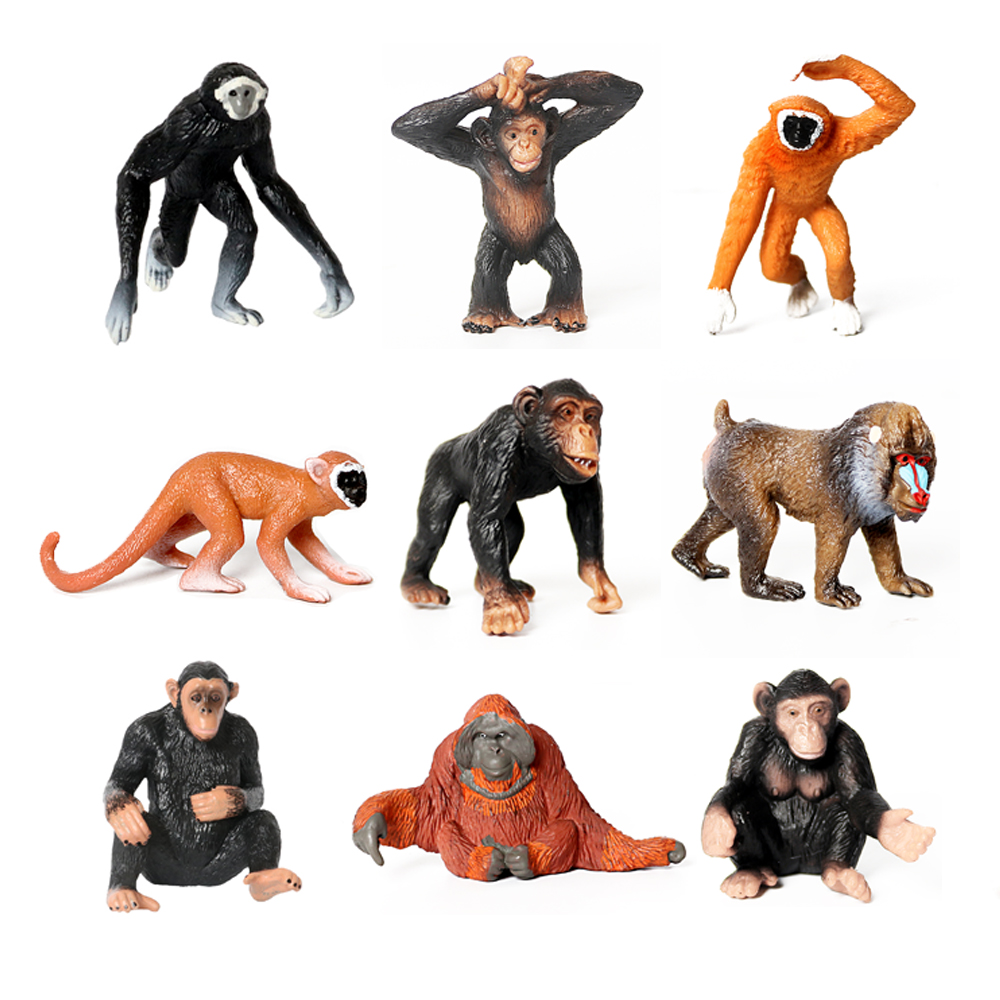 Kids Toys Reviews - Plastic Monkey Model Toys Ape Gorilla
