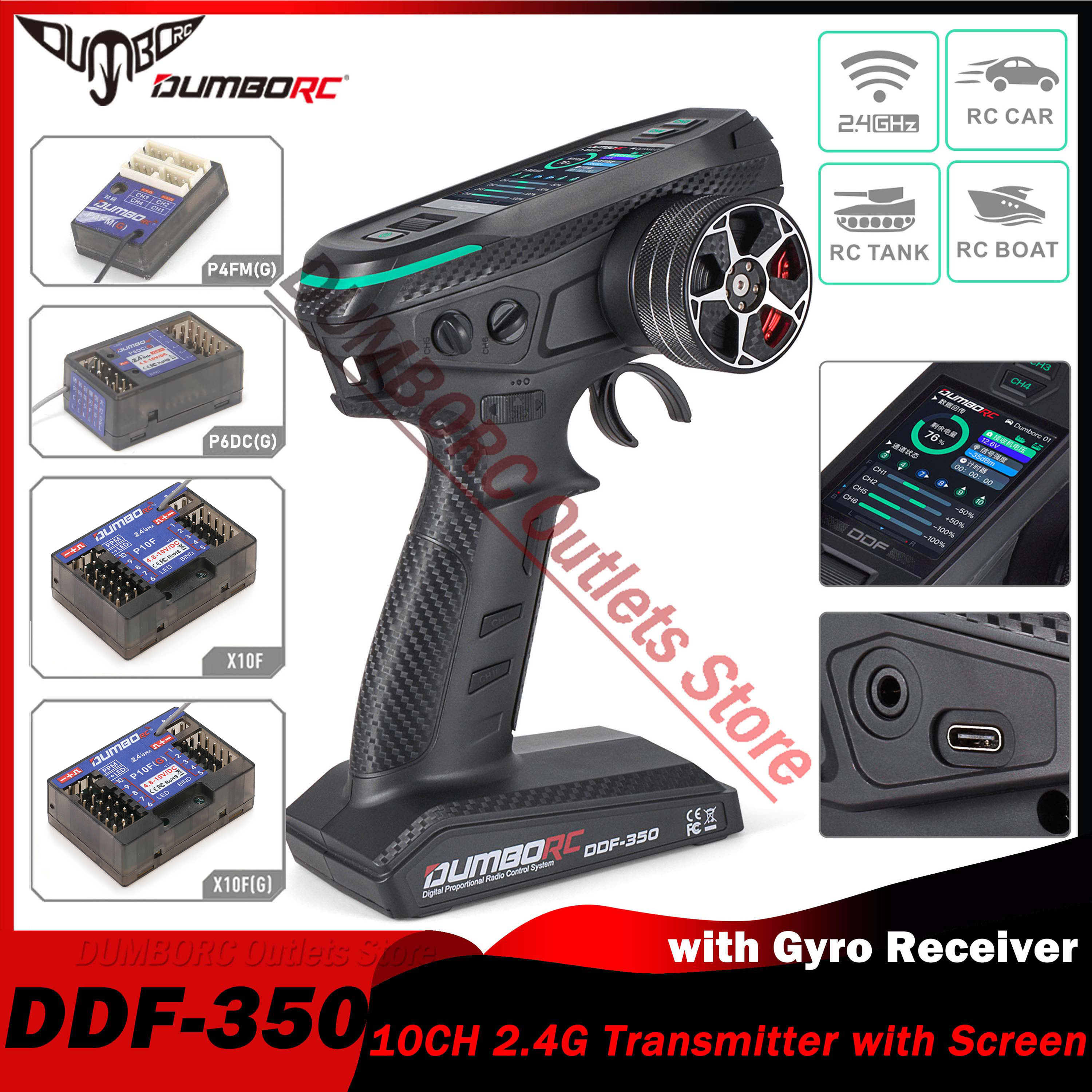 DUMBORC DDF-350 10CH RC Remote - Kids Toys Remote Car ulasan dan harga