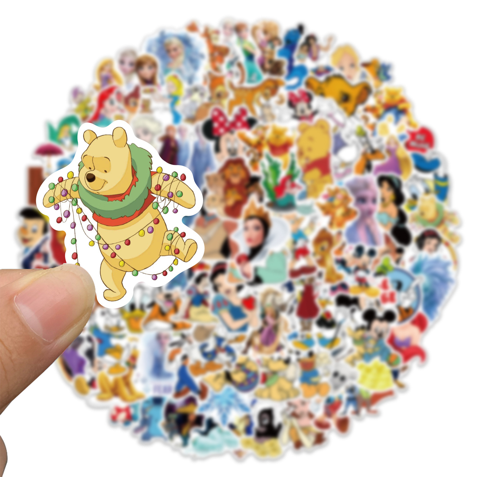 100PCS  Cute Mix Cartoon Anima - Kids Toys Laptop ulasan dan harga