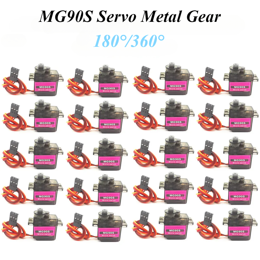 2/4/10/20/50Pcs MG90S Servo Al - Kids Toys Remote Car ulasan dan harga