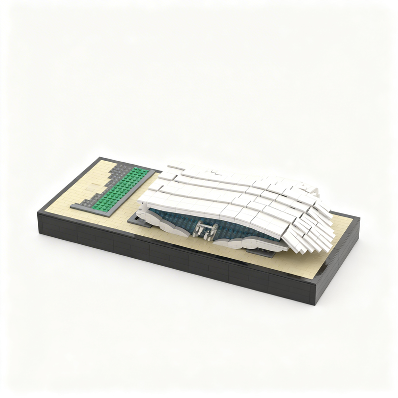 2086pcs MOC Etihad Museum 1 40 - Kids Toys Dubai ulasan dan harga