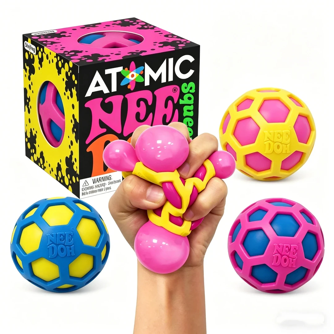 Schylling NeeDoh Atomic Stress - Kids Toys Play ulasan dan harga