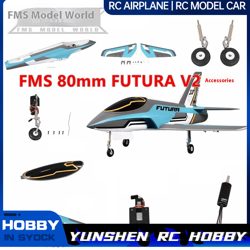 Fms 80mm Futura Futra V2 Acces - Kids Toys Remote Car ulasan dan harga