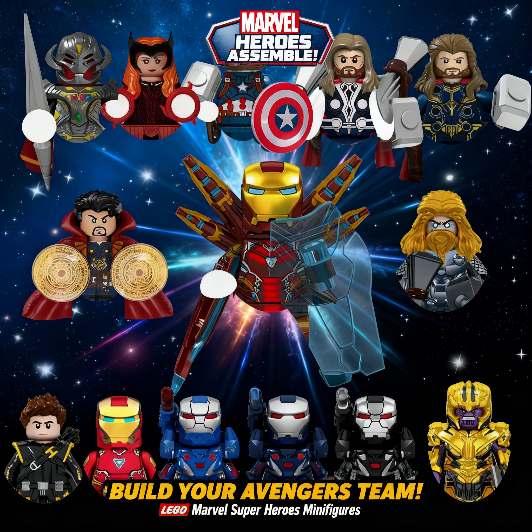 2026 Marvel Building Blocks Br - Kids Toys Blocks ulasan dan harga