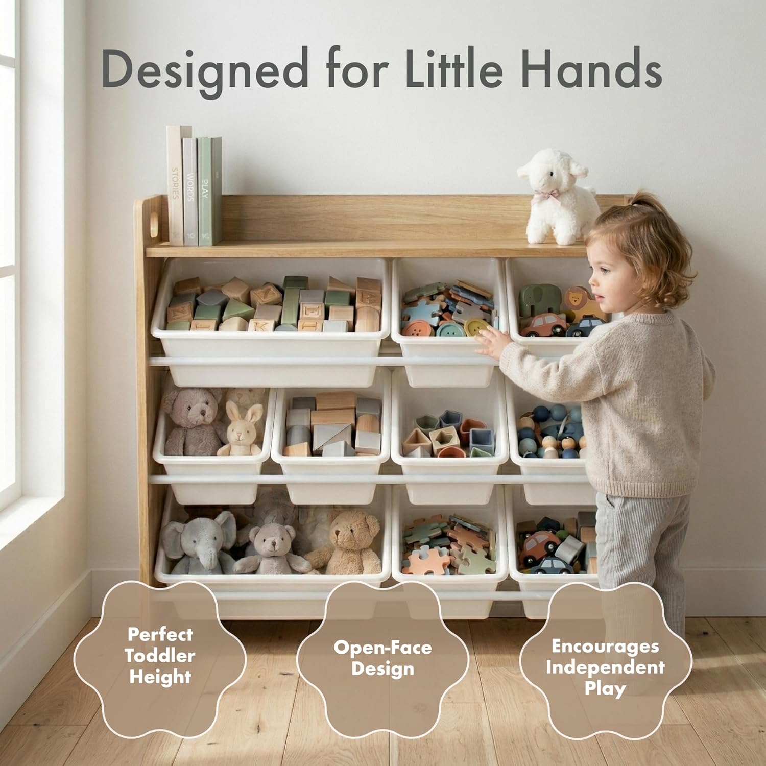 3-Tier Toy Storage Organizer w - Kids & Toys Expo Saudi Arabia ulasan dan harga