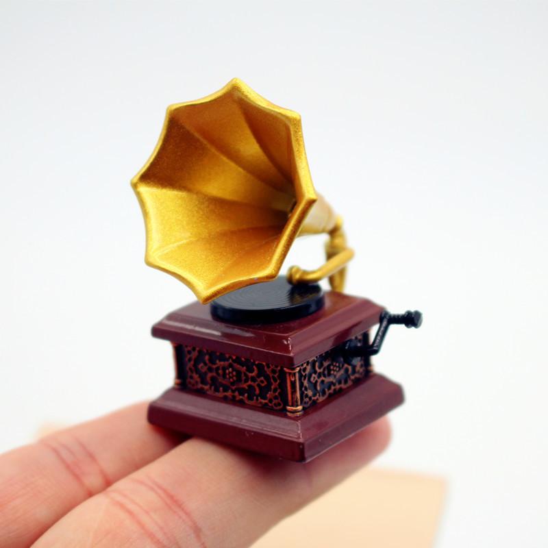 Dollhouse Vintage Phonograph M - Kids Toys Play ulasan dan harga