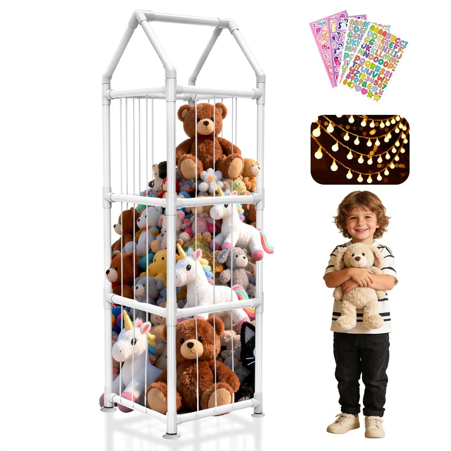 Stuffed Animal Storage with Su - Kids & Toys Expo Saudi Arabia ulasan dan harga