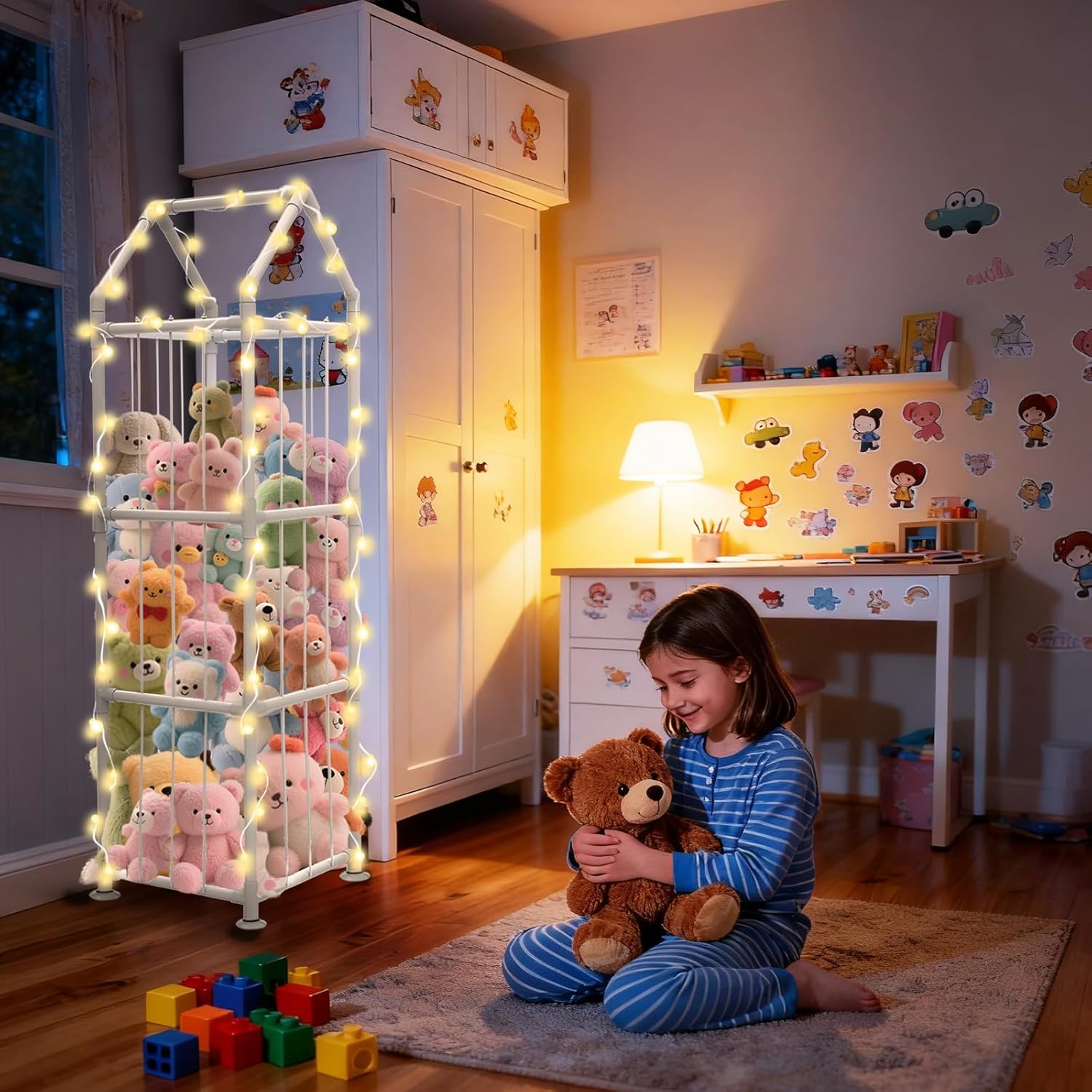 Stuffed Animal Storage with Su - Kids & Toys Expo Saudi Arabia ulasan dan harga