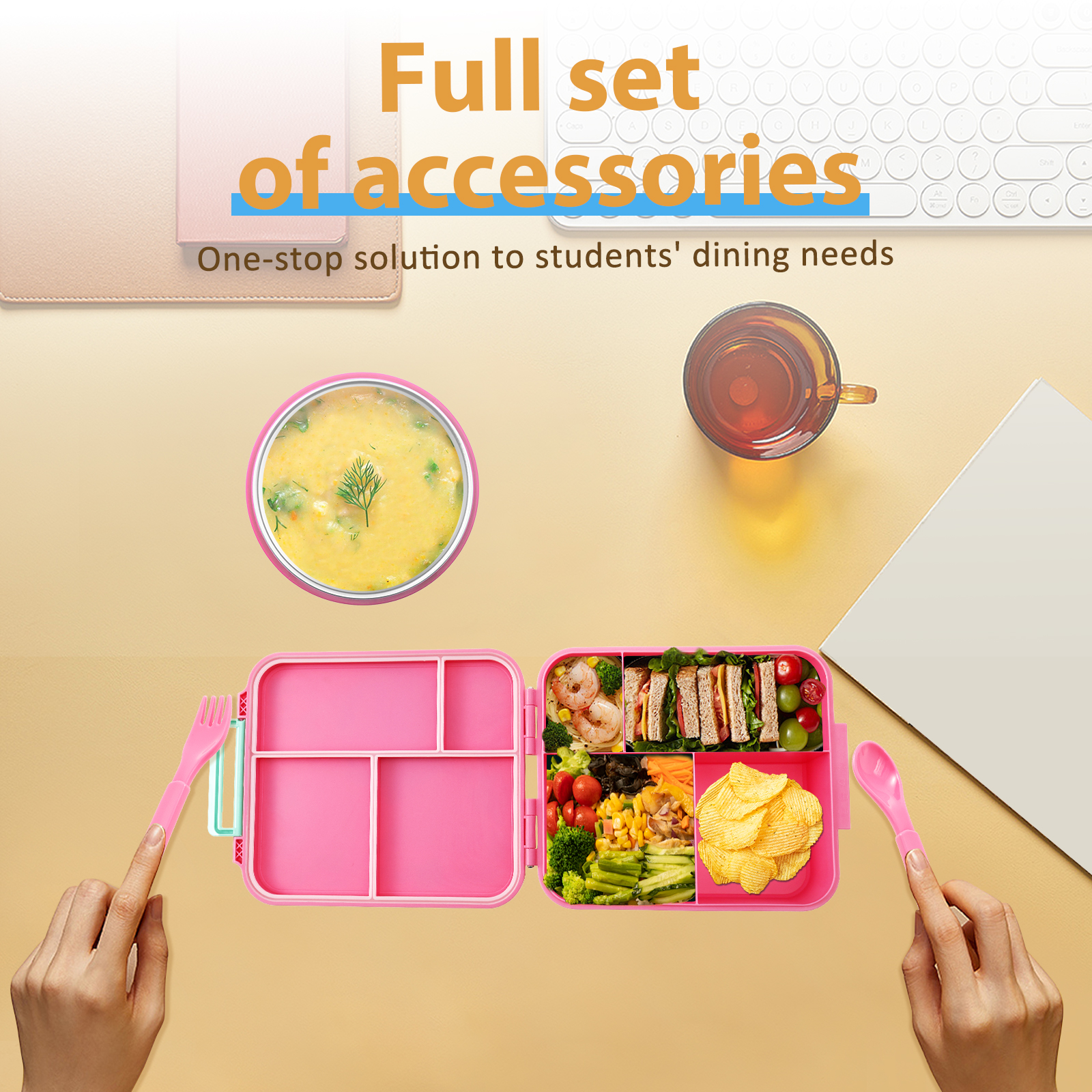 Food Container for Kids 1700ml - Kids & Toys Expo Saudi Arabia ulasan dan harga
