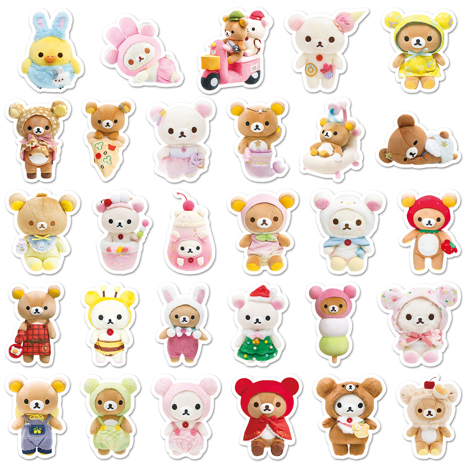 54pcs Cute Rilakkuma Aesthetic - Kids Toys Laptop ulasan dan harga