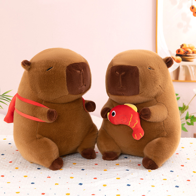 Kawaii Capybara Plush Toy Cute - Popular Kids Xmas Toys ulasan dan harga