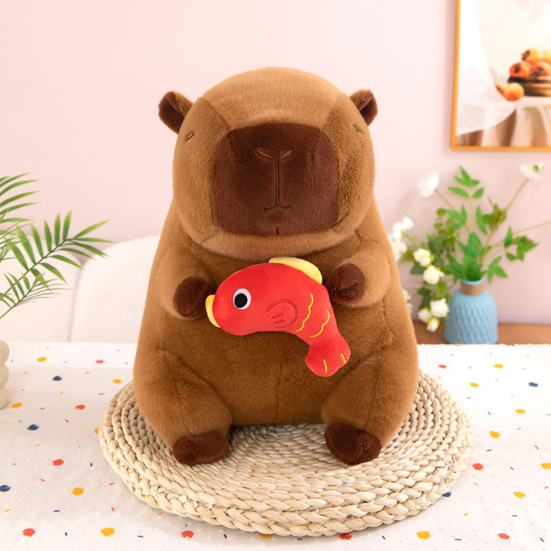 Kawaii Capybara Plush Toy Cute - Popular Kids Xmas Toys ulasan dan harga