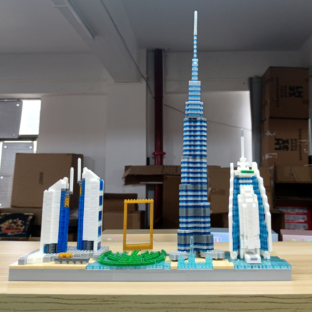 Knew Built Dubai Skyline Build - Kids Toys Dubai ulasan dan harga