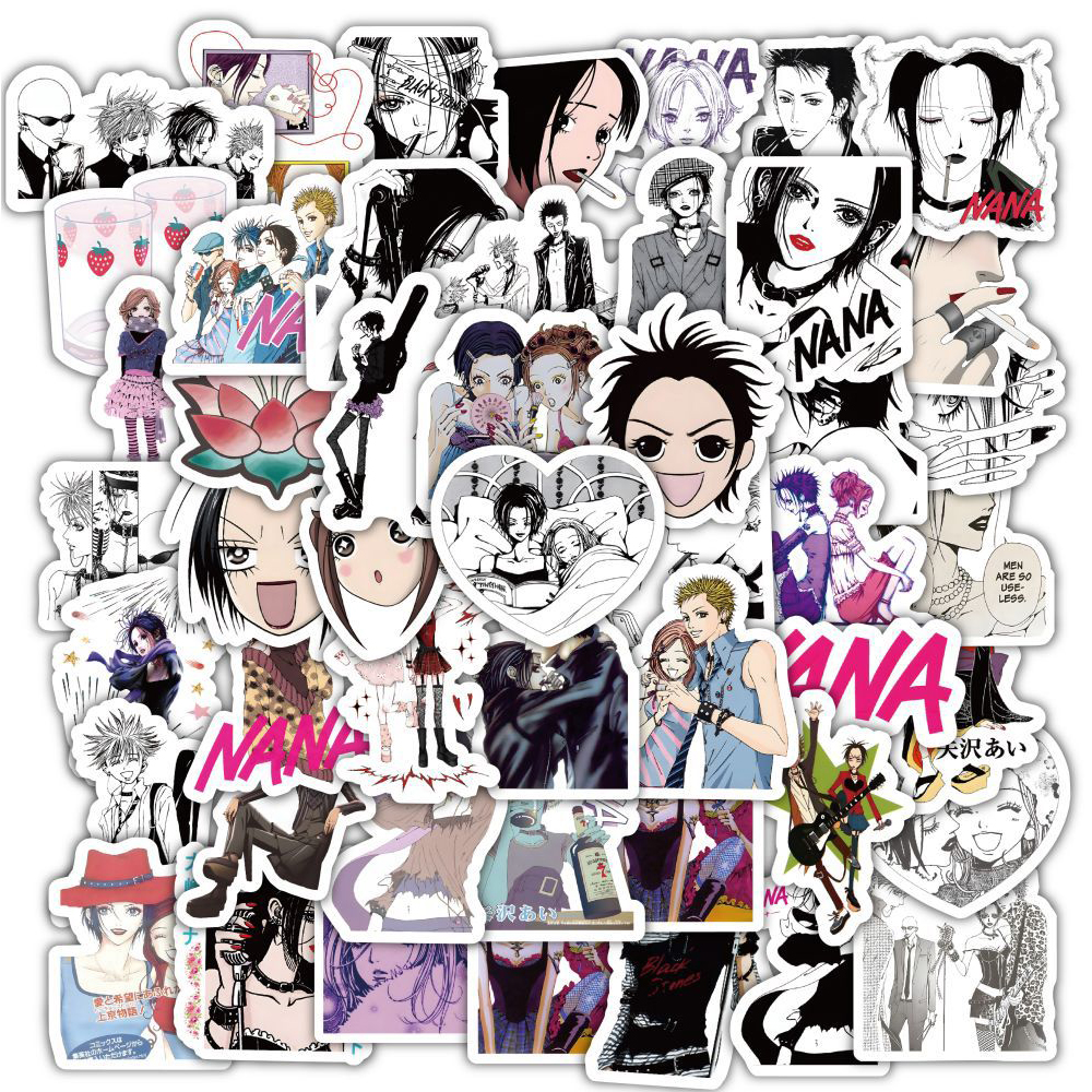 60PCS Anime NANA Stickers Cool - Kids Toys Laptop ulasan dan harga