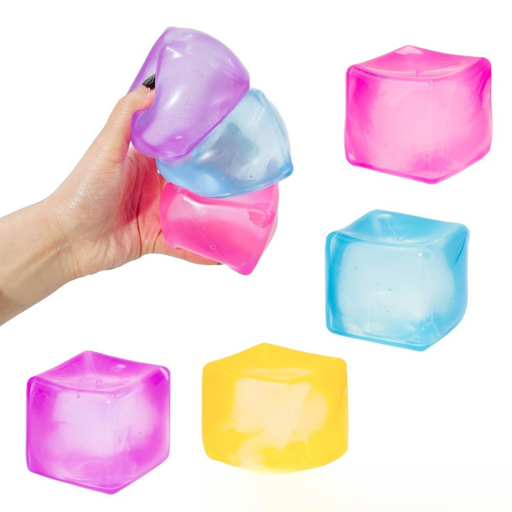 Squishy Ice Cube Fidget Toys,  - Kids Toys Easter ulasan dan harga