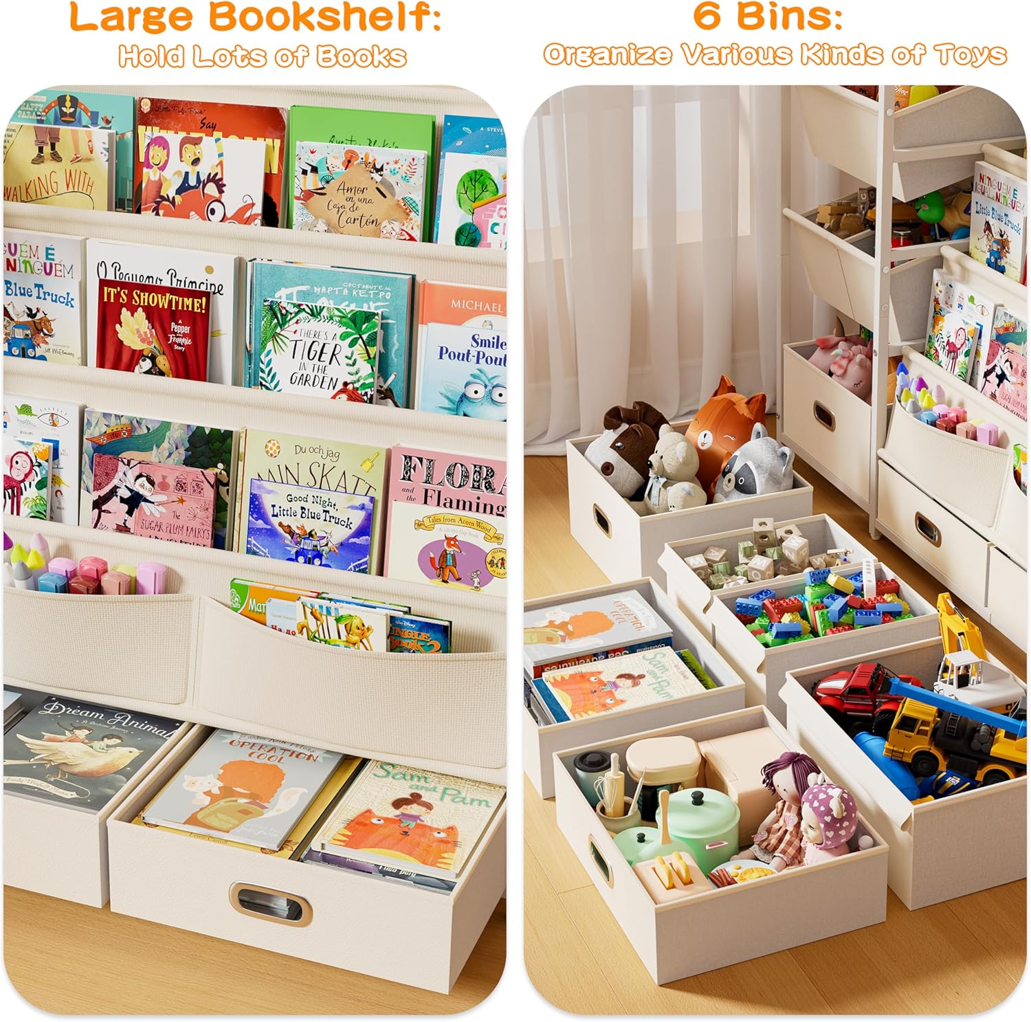 Kids Bookshelf and Toy Storage - Kids & Toys Expo Saudi Arabia ulasan dan harga