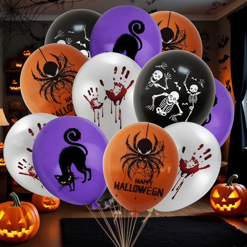 100/10PCS Halloween Balloons S - Kids Toys Easter ulasan dan harga