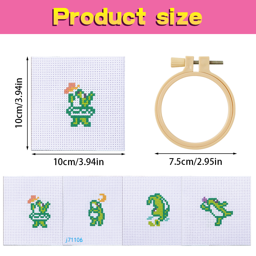 4pcs Embroidery Starter Kit DI - Kids & Toys Expo Saudi Arabia ulasan dan harga