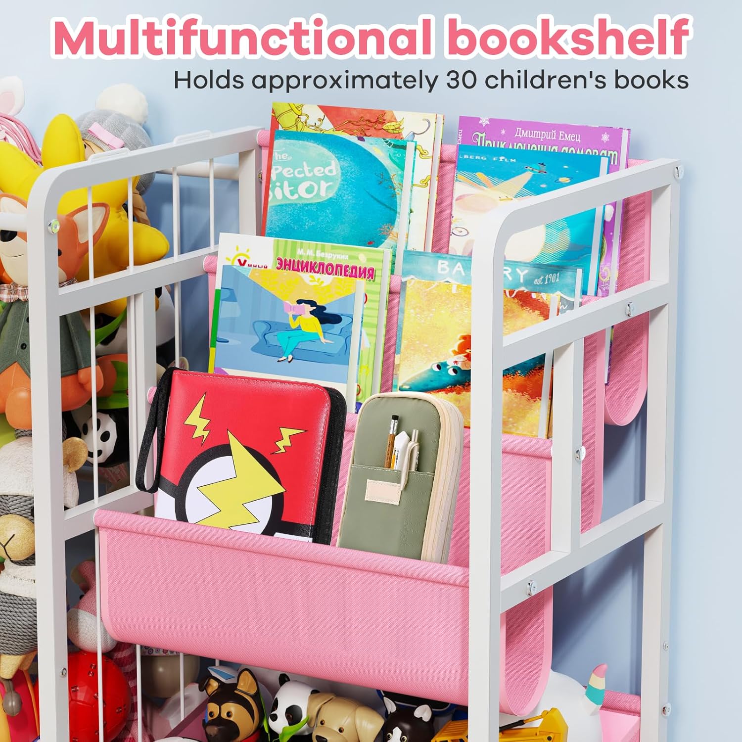 3-Tier Kids Bookshelf and Toy  - Kids & Toys Expo Saudi Arabia ulasan dan harga