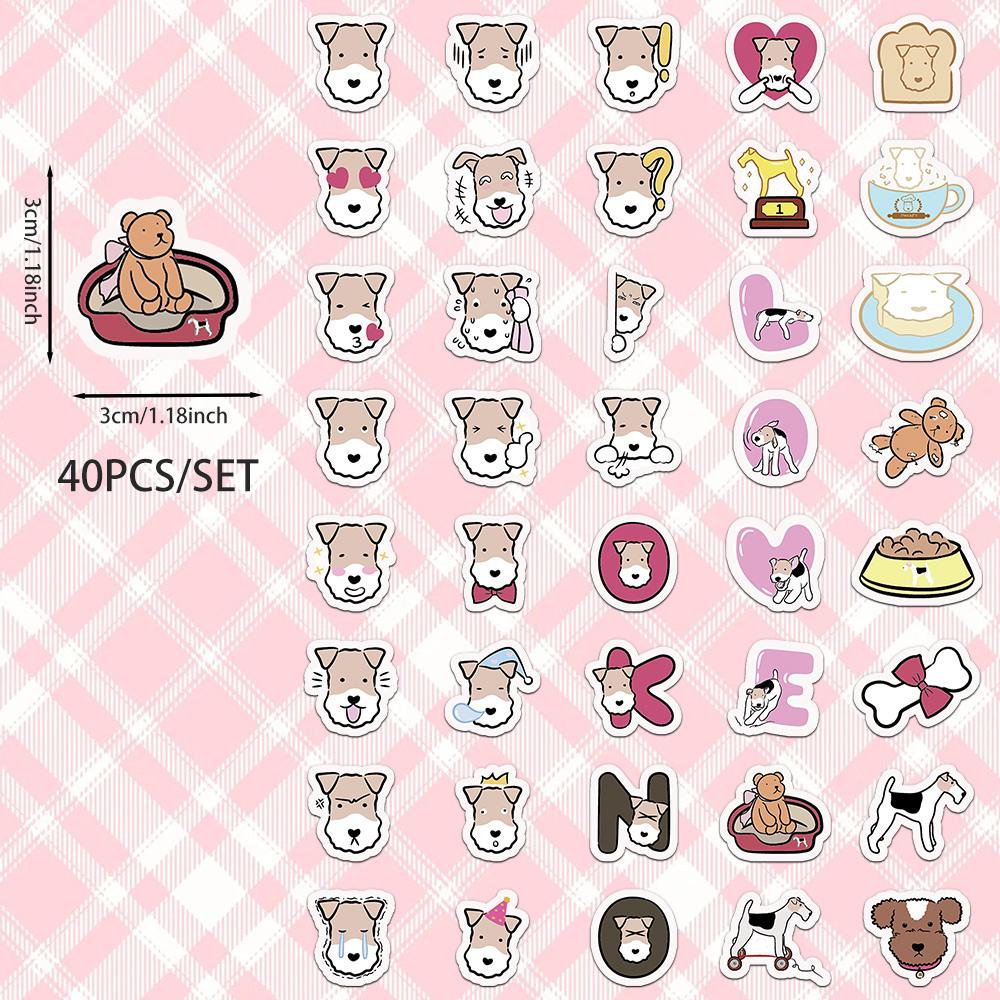 40pcs Cute Cartoon WIRE FOX TE - Kids Toys Laptop ulasan dan harga