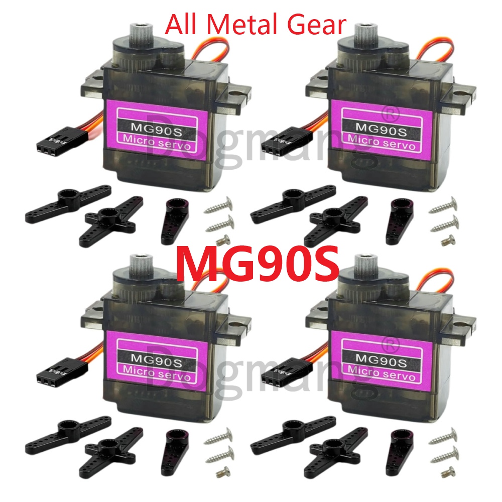 MG90S Servo 1/2/4/10/20/50 Pcs - Kids Toys Remote Car ulasan dan harga