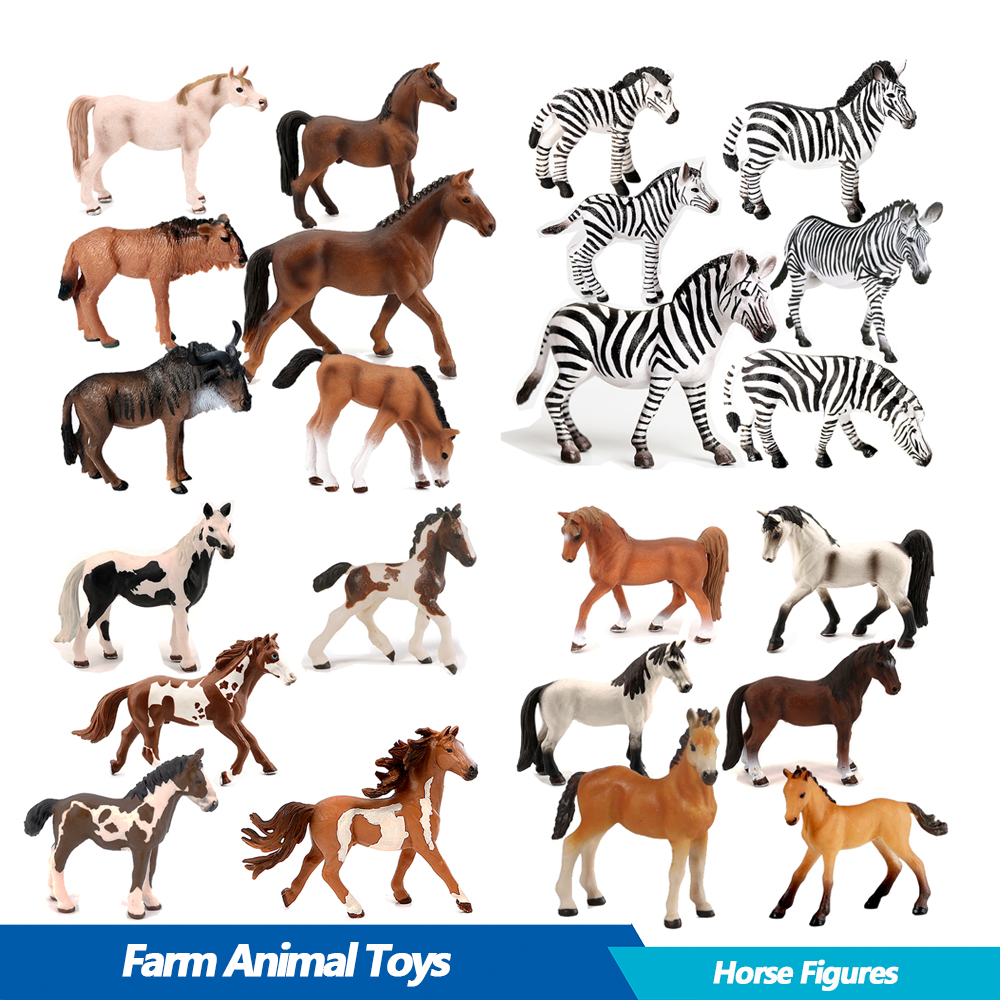 Zebra Wildebeest Gnu Plastic H - Kids Toys Reviews ulasan dan harga