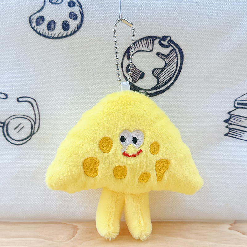 1Pc Creative Plush Cheese Doll - Kids Quirky Toys ulasan dan harga