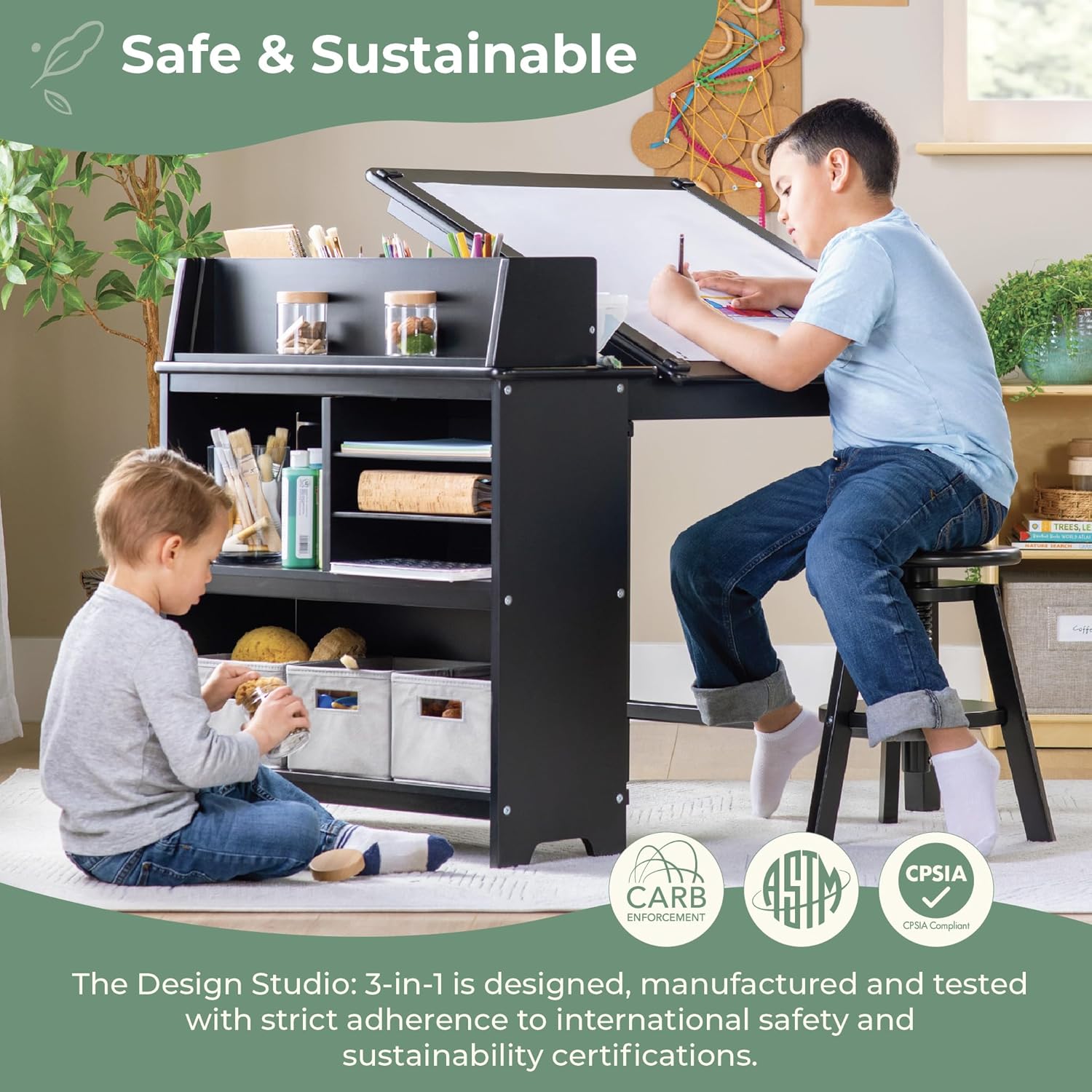 Design Studio – Black: 3-in-1  - Kids & Toys Expo Saudi Arabia ulasan dan harga