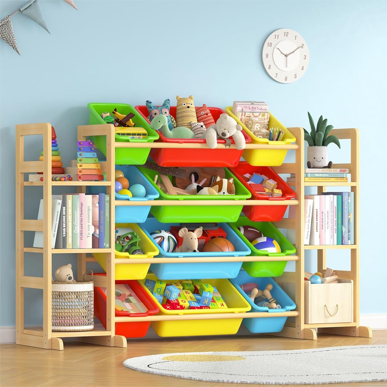 Toy Storage Organizer with 12  - Kids & Toys Expo Saudi Arabia ulasan dan harga
