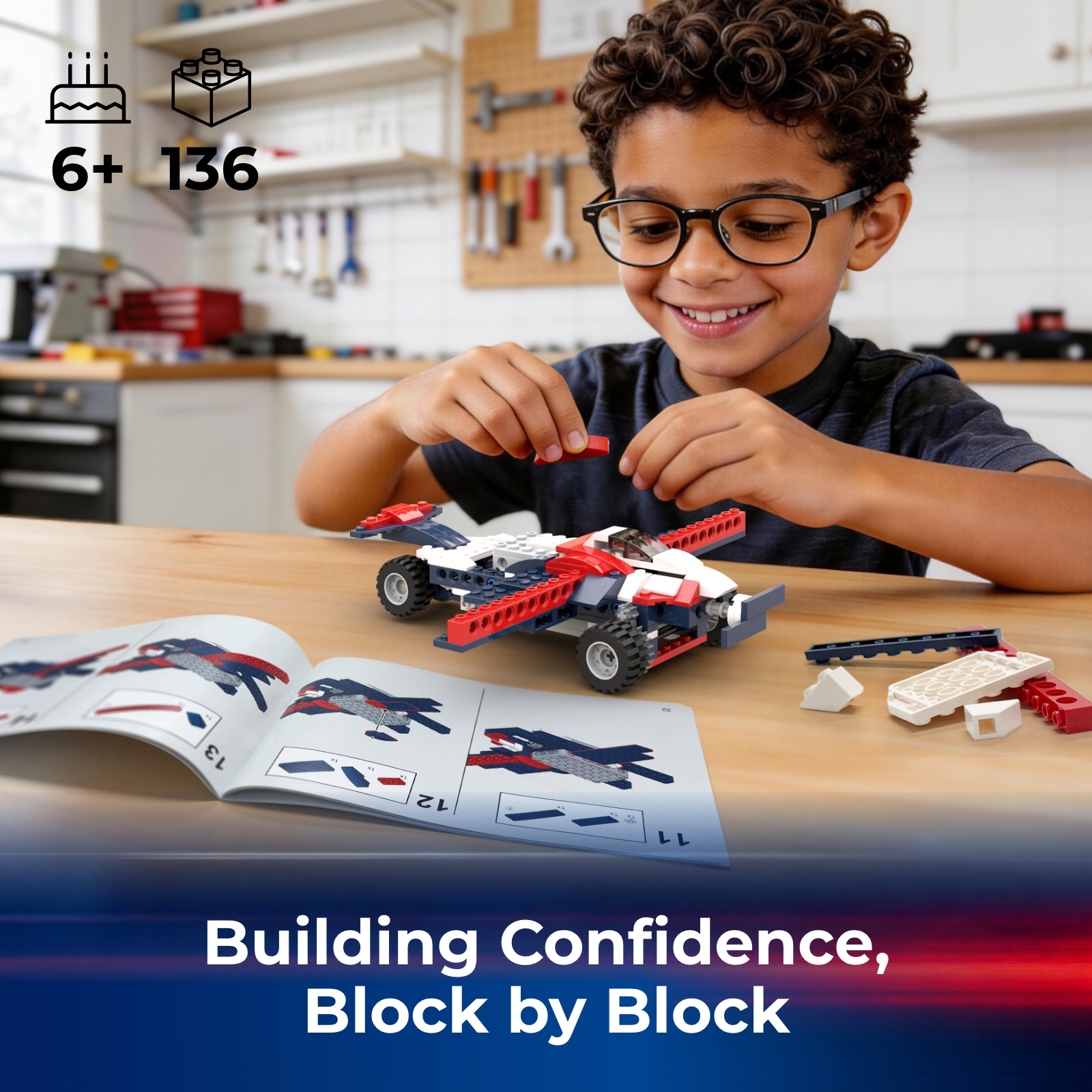 Apitor 8-in-1 STEM Building Bl - Kids Toys Blocks ulasan dan harga