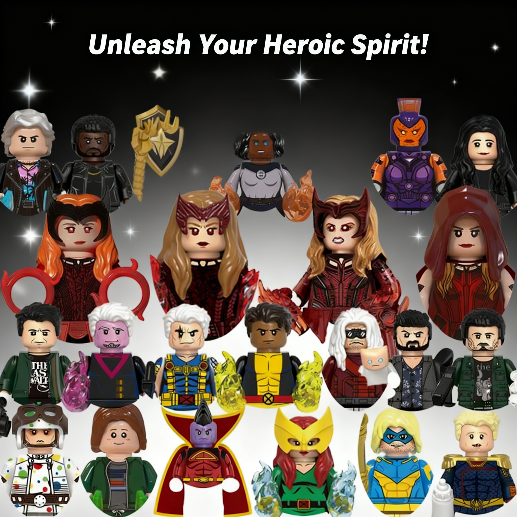 New Wanda Mini Action Figures  - Kids Toys Blocks ulasan dan harga