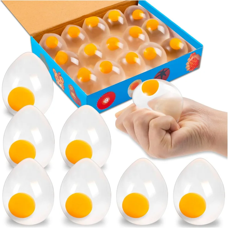 Funky Egg Squishy Toy for Anxi - Kids Toys Easter ulasan dan harga