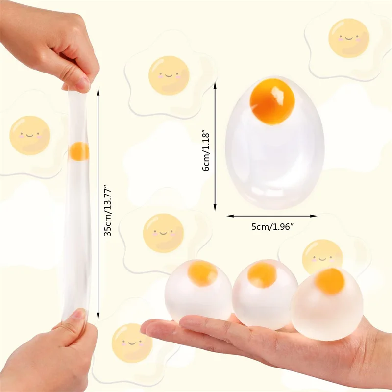 Funky Egg Squishy Toy for Anxi - Kids Toys Easter ulasan dan harga