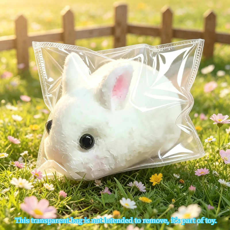1/2/3PCS Fluffy White Rabbit S - Kids Toys Easter ulasan dan harga
